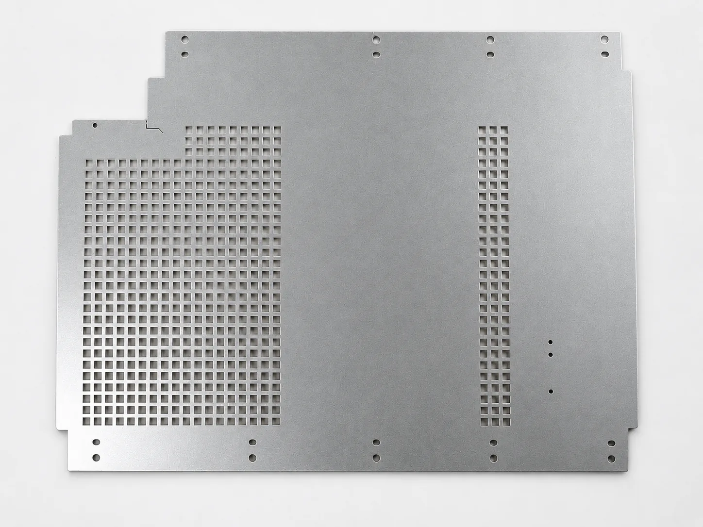 Stamped mounting plate component